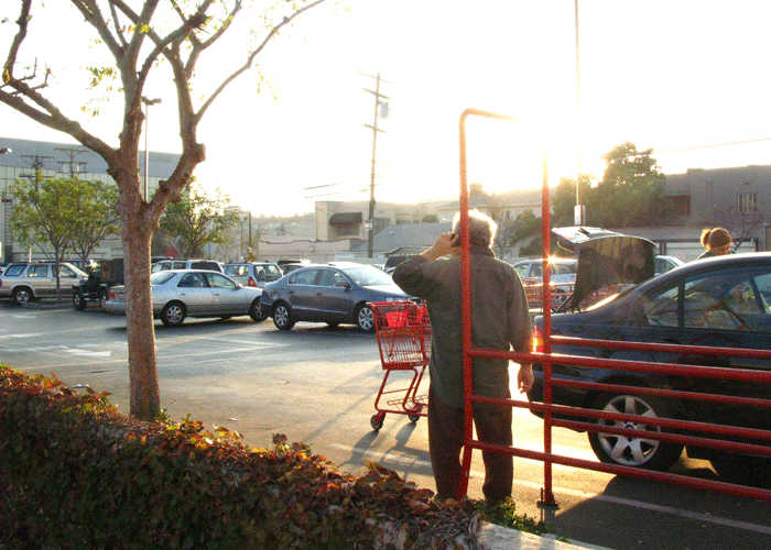 In front of us: Sunset Blvd