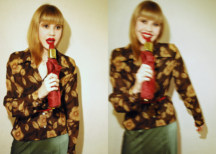 On Sara's mind: lipstick chanson