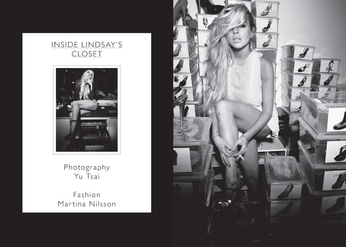 Inside Lindsay Lohan’s Closet. Interview
