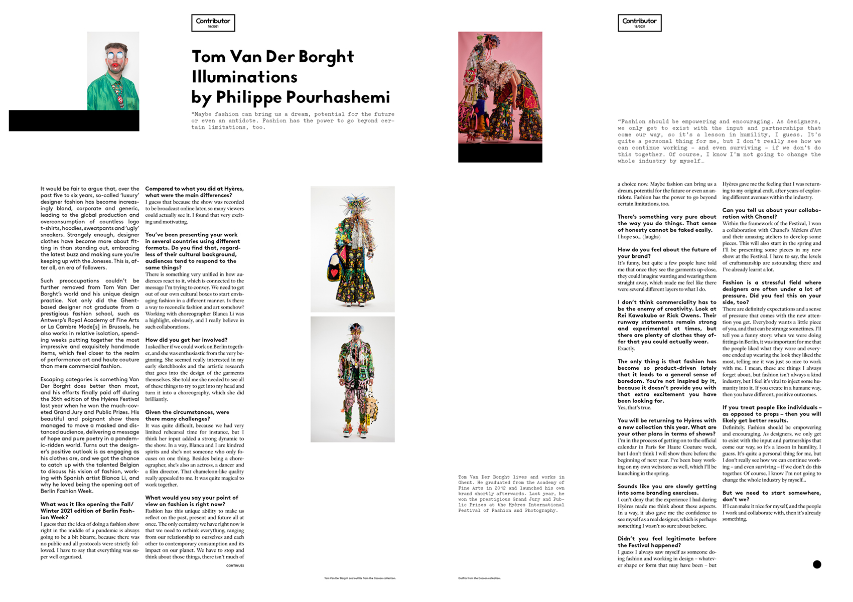 Interview Tom Van Der Borght